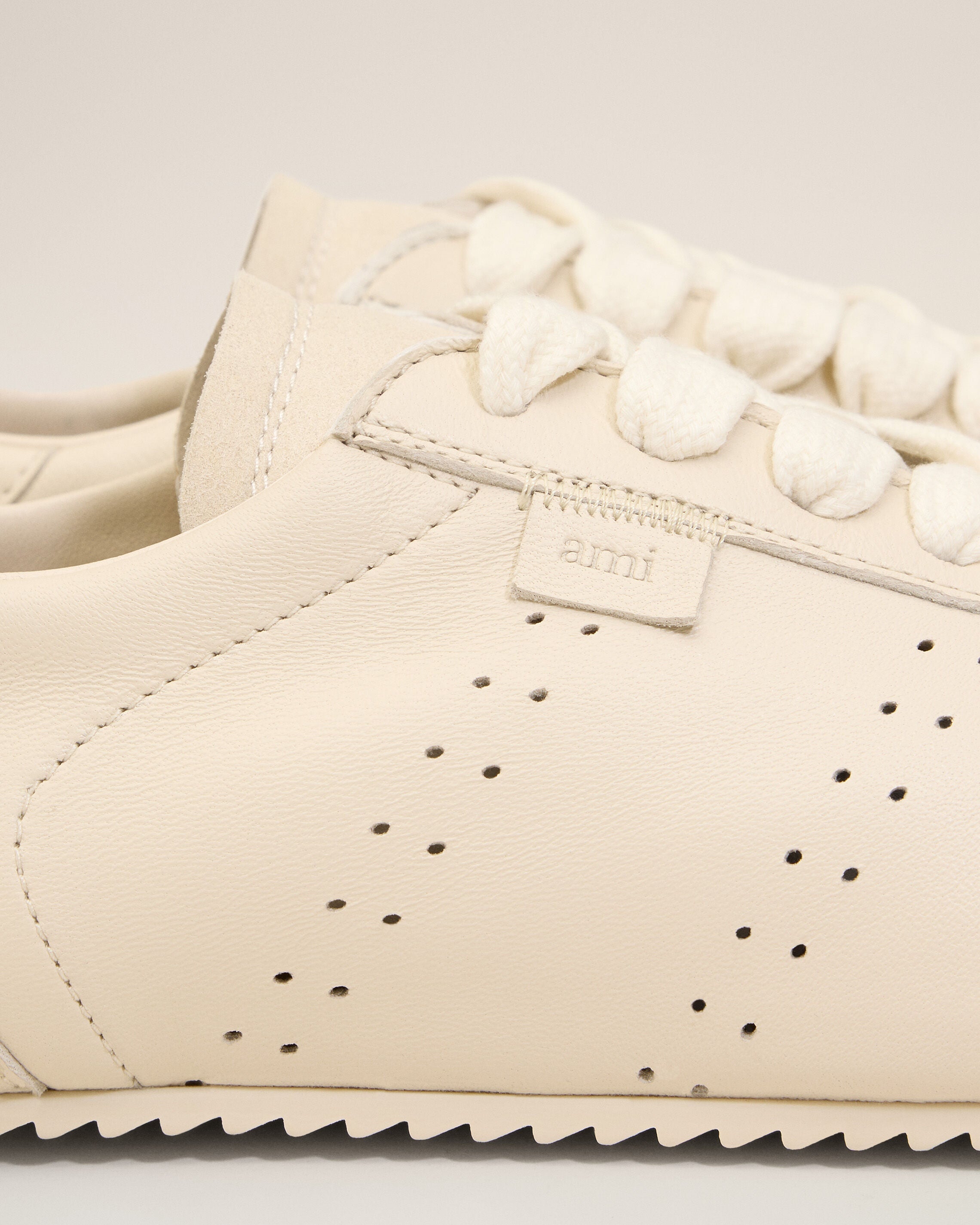 White Cow Leather Soft Sneakers