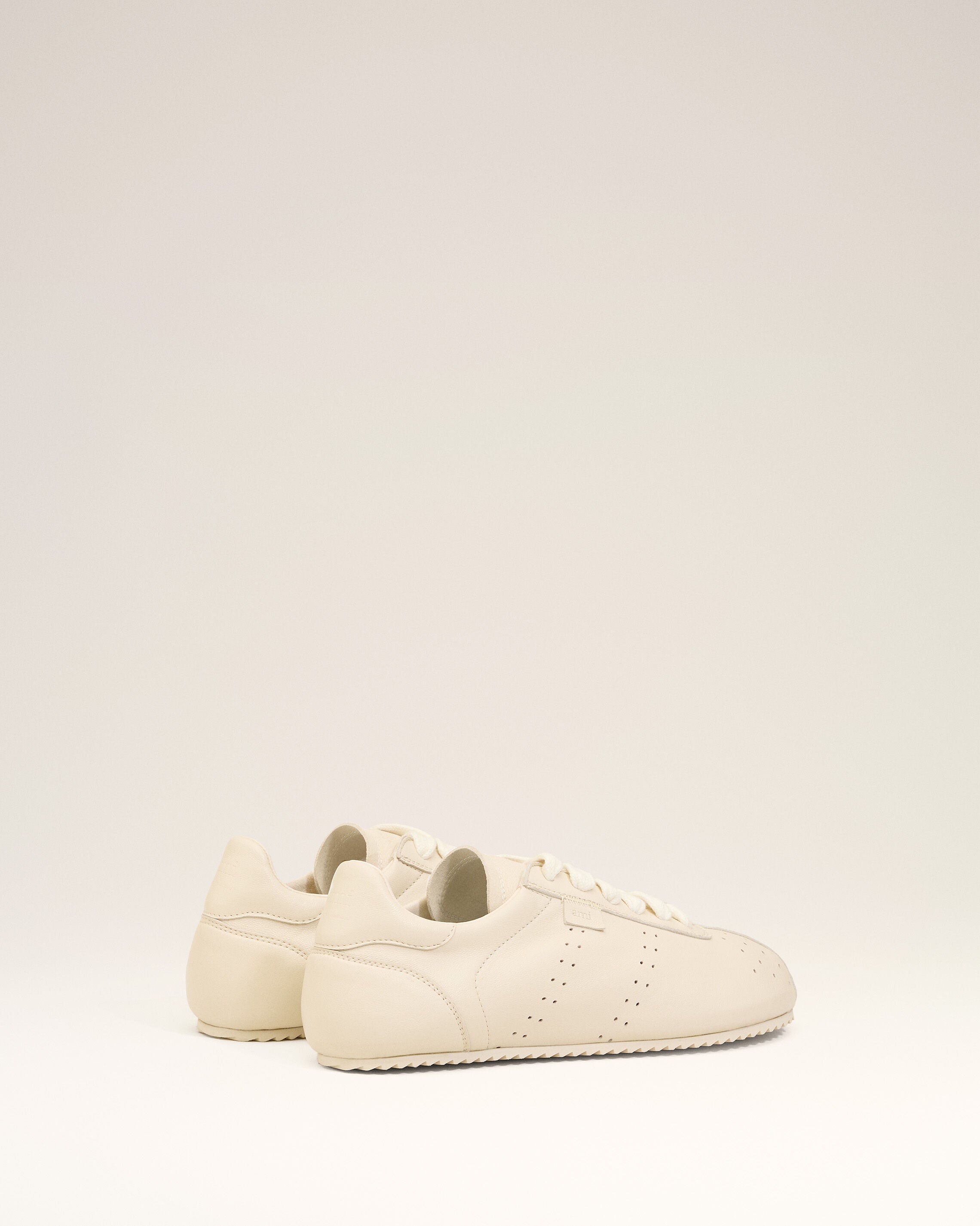 White Cow Leather Soft Sneakers