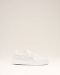 White Cowhide Leather A Walk Sneakers