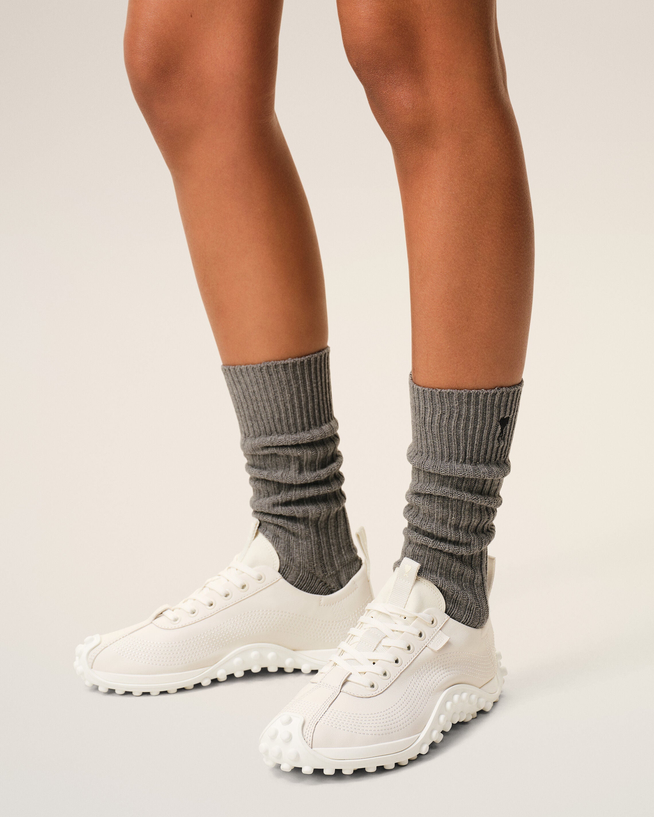 White Cow Leather Mirage Sneakers