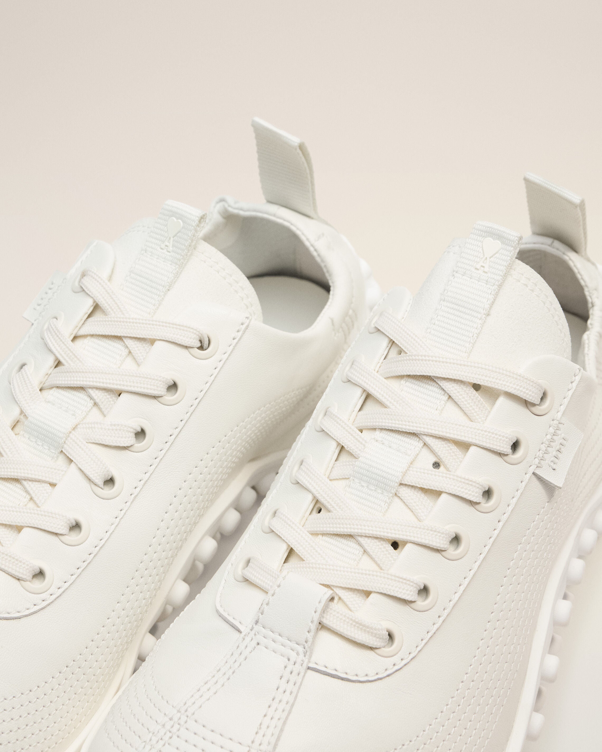 White Cow Leather Mirage Sneakers