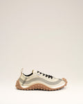 White Mesh Mirage Sneakers