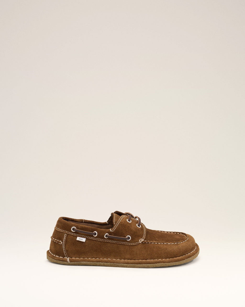Brown Cow Leather Boat Shoes