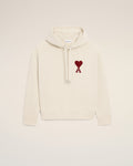 White Cotton Ami De Coeur Hoodie