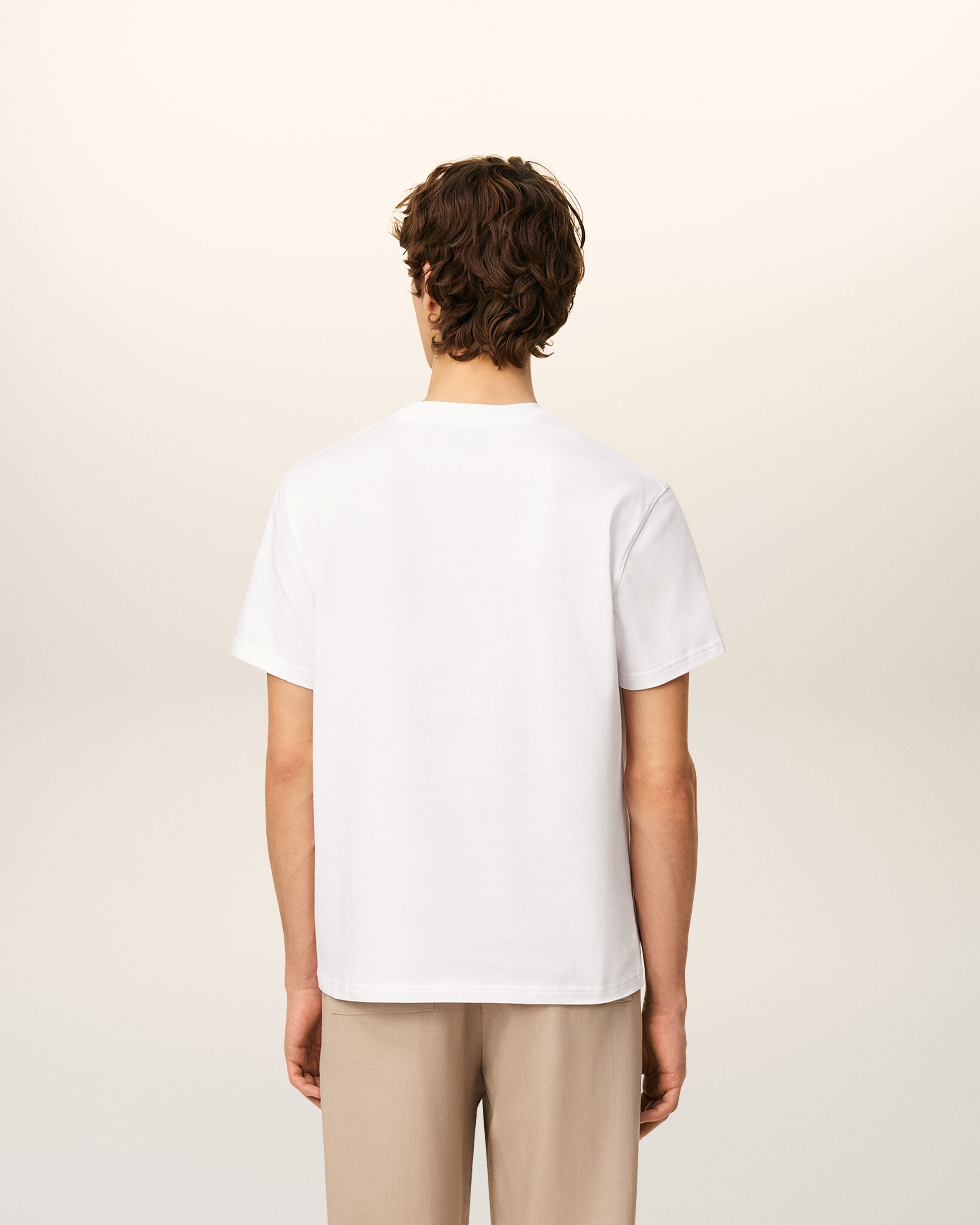 White Organic Cotton Ami De Coeur T-shirt
