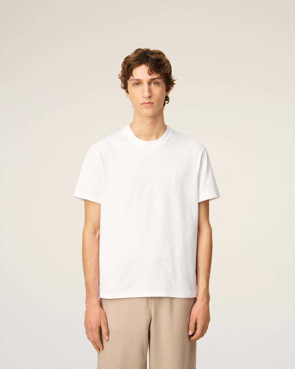 White Organic Cotton Ami De Coeur T-shirt