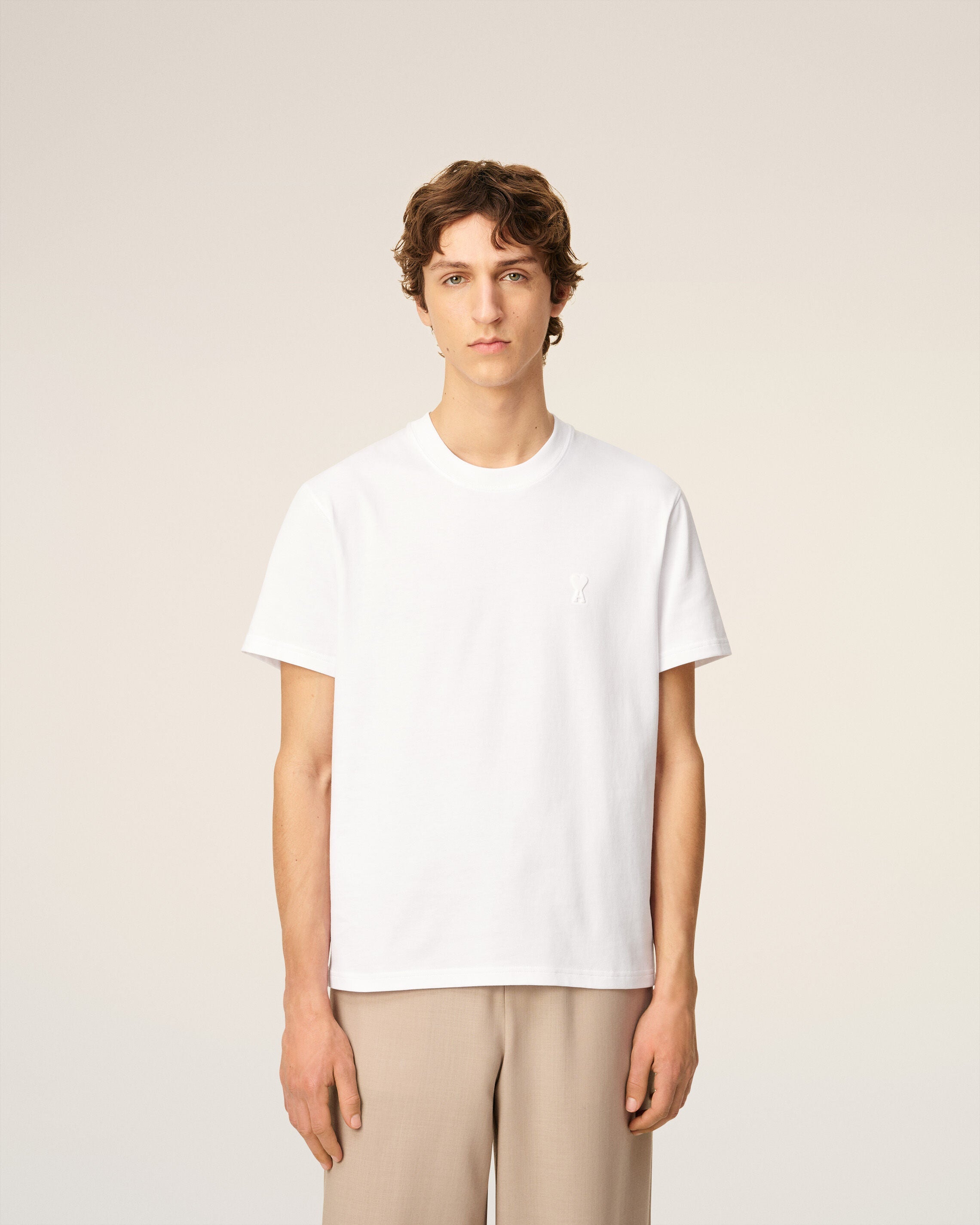 White Organic Cotton Ami De Coeur T-shirt