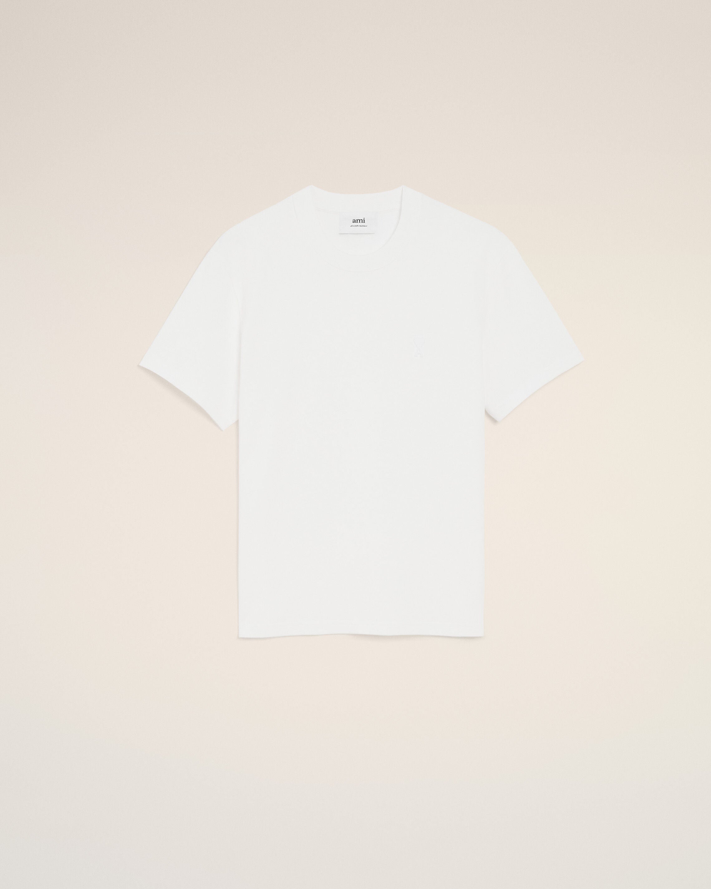 White Organic Cotton Ami De Coeur T-shirt
