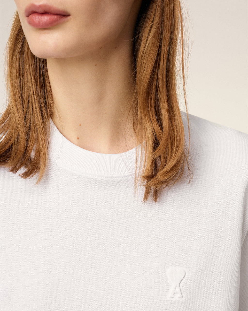 White Organic Cotton Ami De Coeur T-shirt