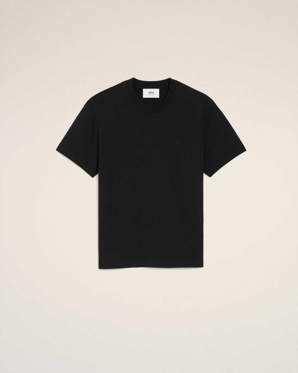 Black Organic Cotton Ami De Coeur T-shirt