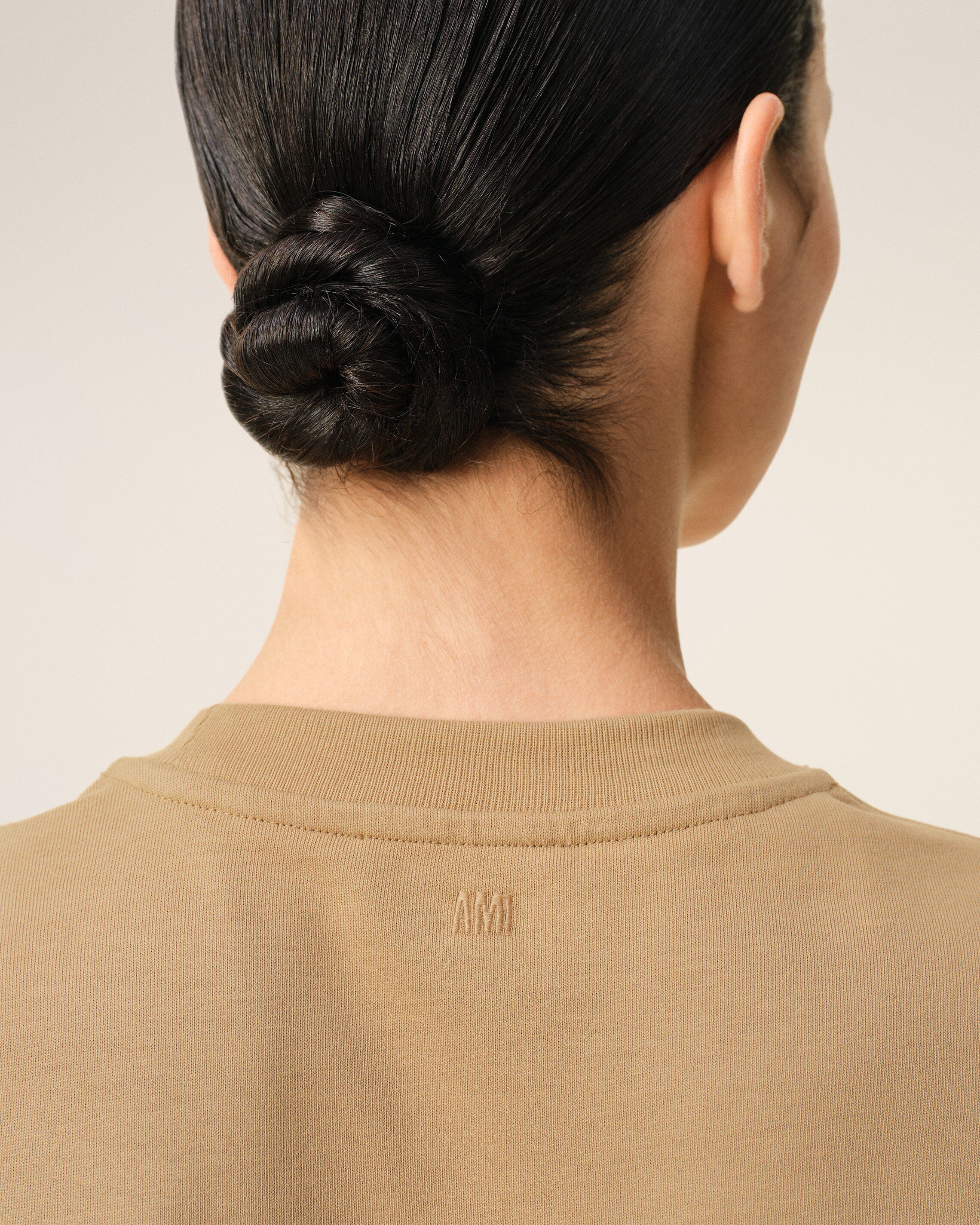 Beige Cotton Ami De Coeur T-shirt