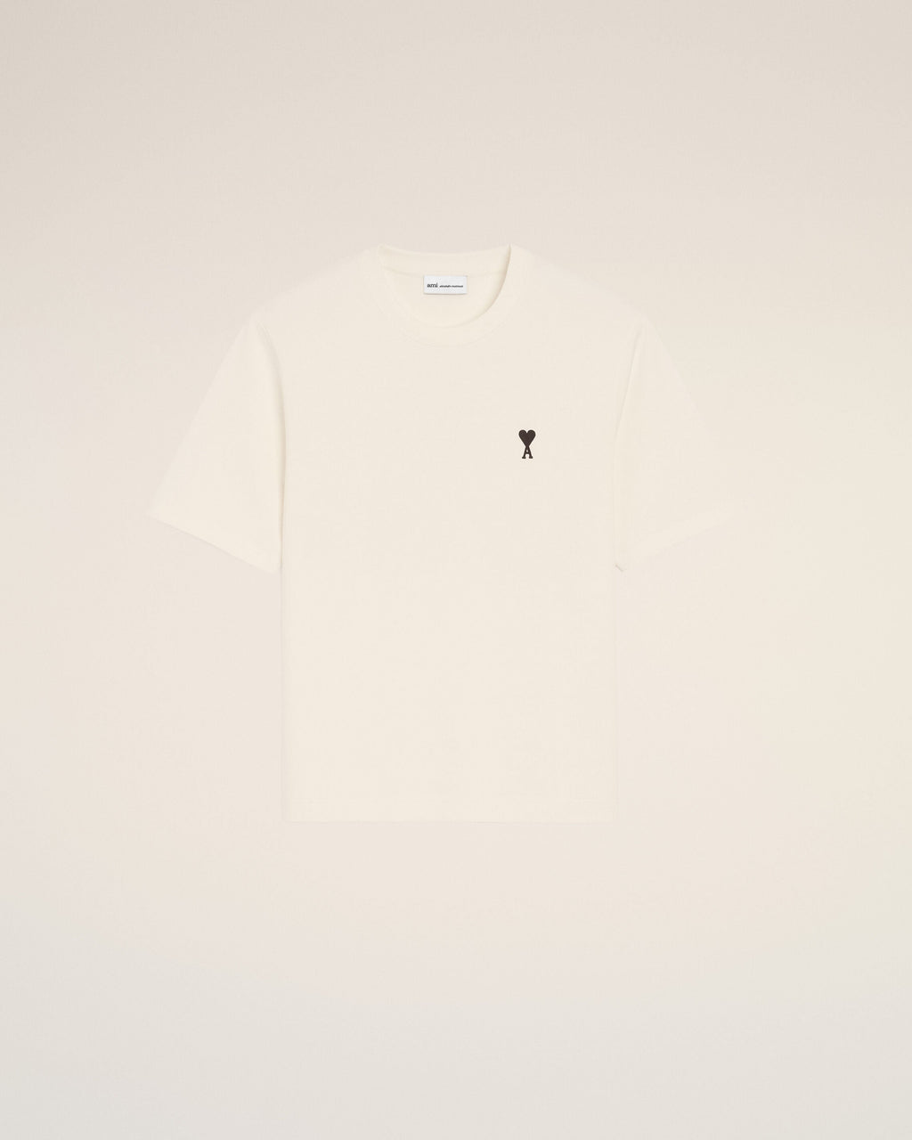 White Cotton Place Des Victoires Print T-shirt